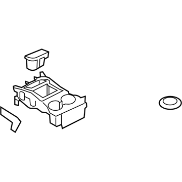 Lincoln HA1Z-5804338-AA Storage Box
