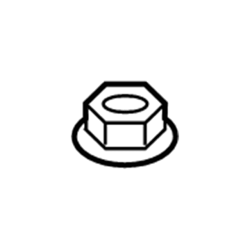 Ford -W520412-S437 Intake Hose Nut
