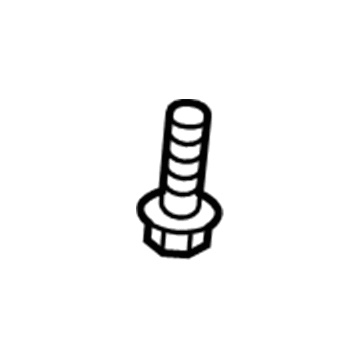 Ford -W716658-S437 Oil Outlet Tube Screw