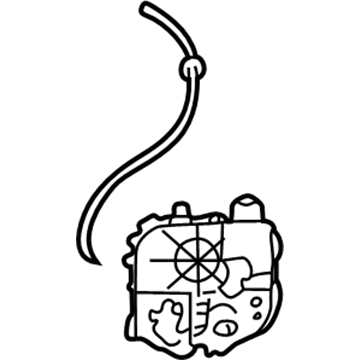 Ford 6S4Z-5443150-D Latch, Rear