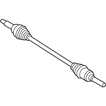 Ford CV6Z-4K138-D Axle Shafts, Rear