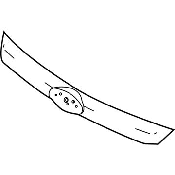 Ford AE5Z-8200-A Center Grille