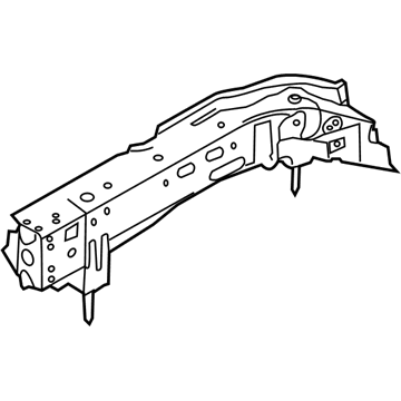Ford BT4Z-7810008-B Lower Rail