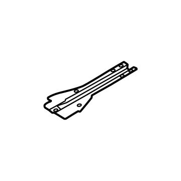 Ford BK3Z-1511144-B Rear Rail Front Plate, Driver Side
