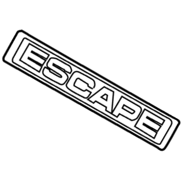 2008 Ford Escape Emblem - 8L8Z-16720-B