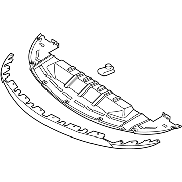 Ford DG1Z-8327-A Lower Deflector