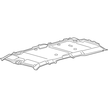 Ford NL1Z-7851944-AD Headliner, Sandstone