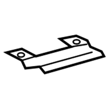 Ford JL1Z-78312A48-B Grip Handle Rear Bracket, Passenger Side
