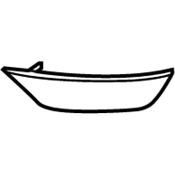 Ford CJ5Z-15A449-A Reflector, Rear Passenger Side
