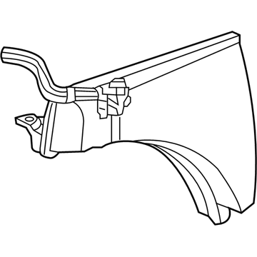 Ford D5FZ-9E453-A Reservoir