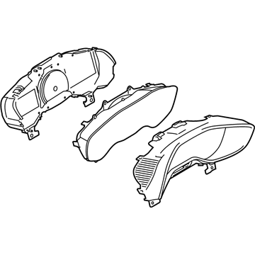 Ford C-Max Instrument Cluster - HM5Z-10849-AA