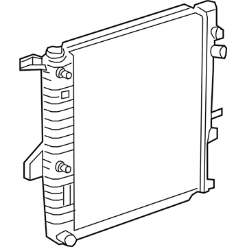 Mercury 8L2Z-8005-A Radiator