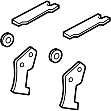 Ford YS4Z-2K286-BA Repair Kit, Rear