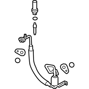 Lincoln BA5Z-19972-A Pressure Tube