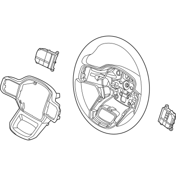 Ford F-150 Steering Wheel - NL3Z-3600-PA