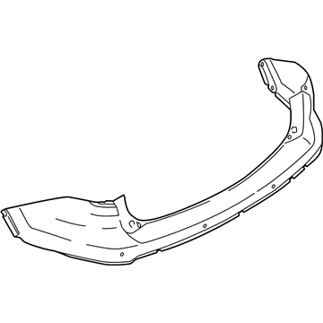 Ford FB5Z-17K835-ACPTM Bumper Cover