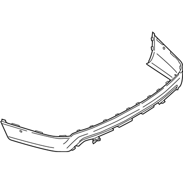 Ford Police Interceptor Utility Bumper - FB5Z-17K835-BA