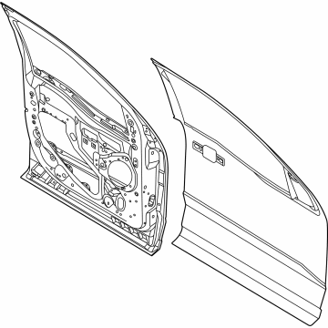Ford RL3Z-1020125-A Door Shell