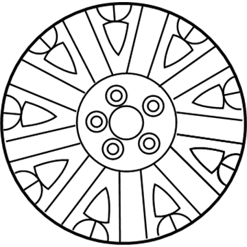 2009 Lincoln Town Car Spare Wheel - 6W1Z-1007-A