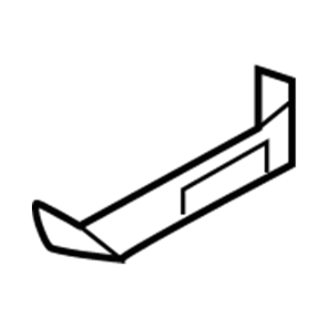 Lincoln DP5Z-54045B34-A Console Base Front Bracket