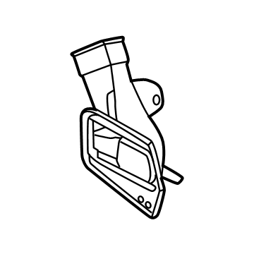 Ford PC3Z-19E630-D Defroster Duct Extension, Driver Side
