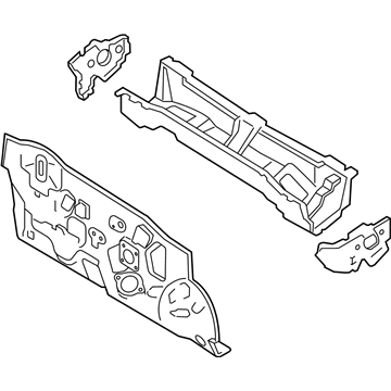 Mercury 6L8Z-7801610-A Dash Panel