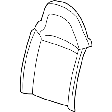 Ford AL5Z-1064416-AB Seat Back Cover