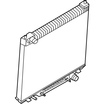 Ford HC2Z-8005-A Radiator Assembly