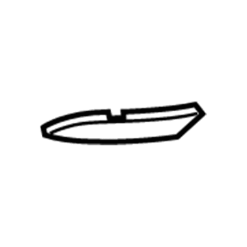 Ford CM5Z-13A565-B Reflector, Rear Driver Side