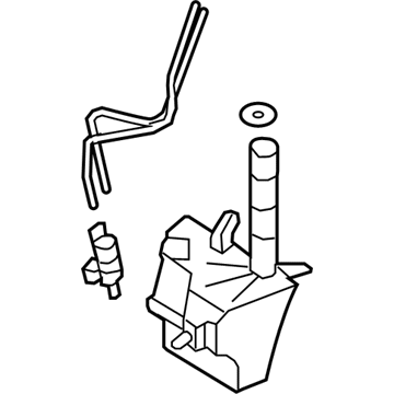Mercury BL8Z-17618-B Washer Reservoir