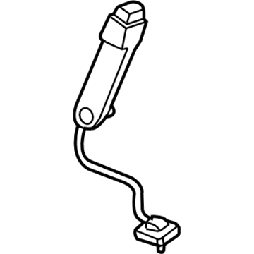 Ford 7L1Z-7861203-AC Buckle
