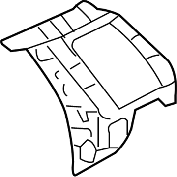 Ford 5L2Z-7827865-AA Outer Panel, Rear Inner Driver Side