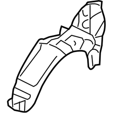 Ford 3C5Z-7827887-A Outer Wheelhouse, Rear Driver Side