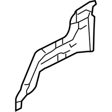 Ford 1L2Z-7827886-BA Inner Wheelhouse, Rear Passenger Side