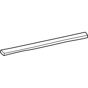 Ford YW1Z-5421453-AB Belt Weatherstrip, Driver Side