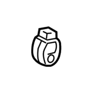 Ford CV6Z-5A262-B Front Muffler Insulator