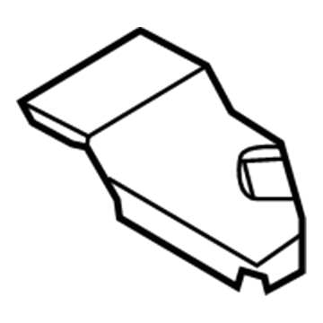 Ford F75Z-78107A18-AA Rear Plate