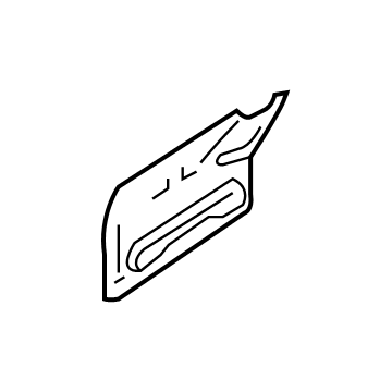 Ford 7L1Z-17D948-A Inner Support, Rear Passenger Side