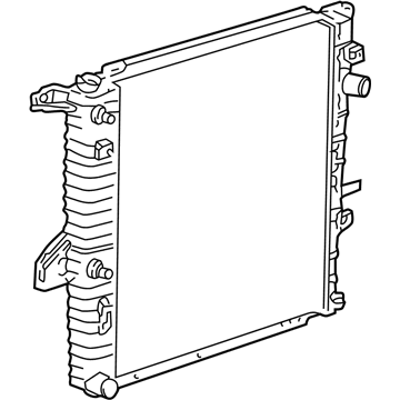 1994 Ford Ranger Radiator - FOTZ-8005-AA