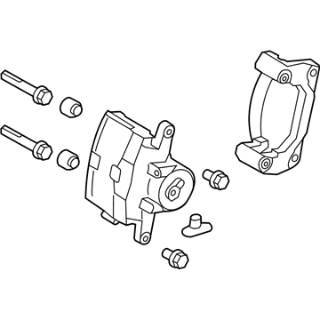 Ford Fusion Brake Caliper - 6E5Z-2B121-C