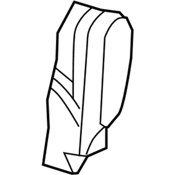 Ford AL8Z-7866800-A Seat Back Pad