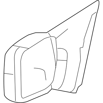 Ford 8L3Z-17683-TA Mirror Assembly, Driver Side