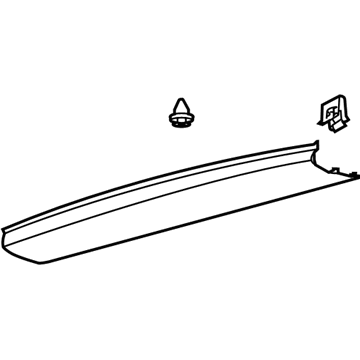 Ford LJ6Z-7841308-AA Upper Trim
