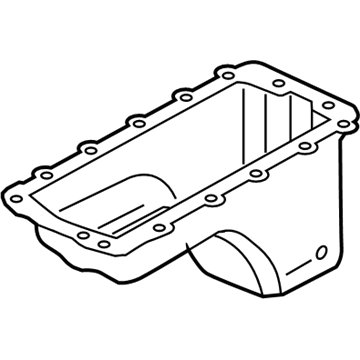 Mercury Oil Pan - 6L2Z-6675-AA