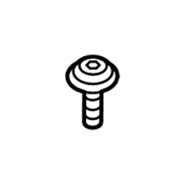 Ford -W717965-S439 Screw And Lockwasher - Round Head