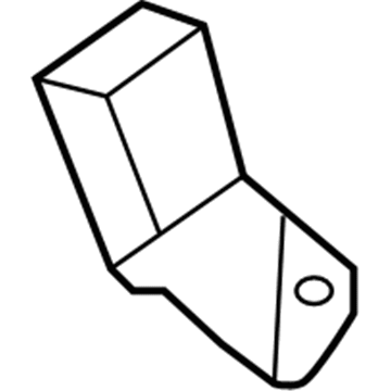Ford 6L2Z-7860044-CA Buckle End, Center Passenger Side