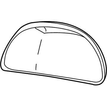 Ford 1L3Z-17D743-BAA Mirror Cover