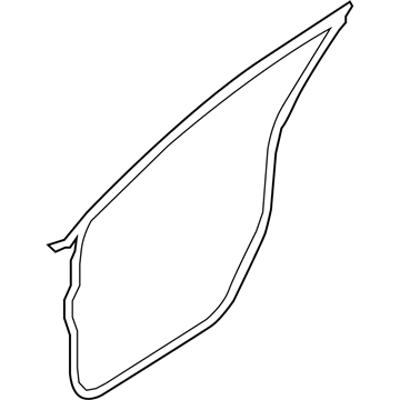 2012 Lincoln MKS Door Seal - 8A5Z-5420531-A
