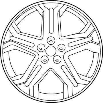 2015 Ford Edge Spare Wheel - FT4Z-1007-D