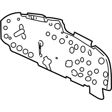 Ford 1F1Z-10K843-AA Circuit Board